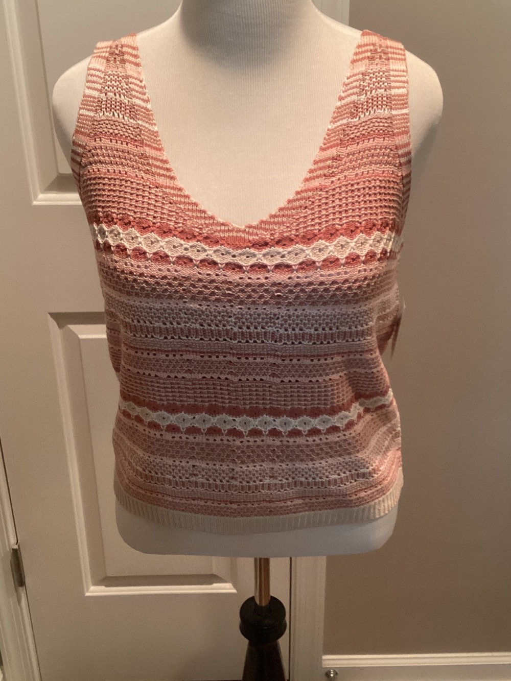 LOFT Lou & Grey Crochet Tank Top
